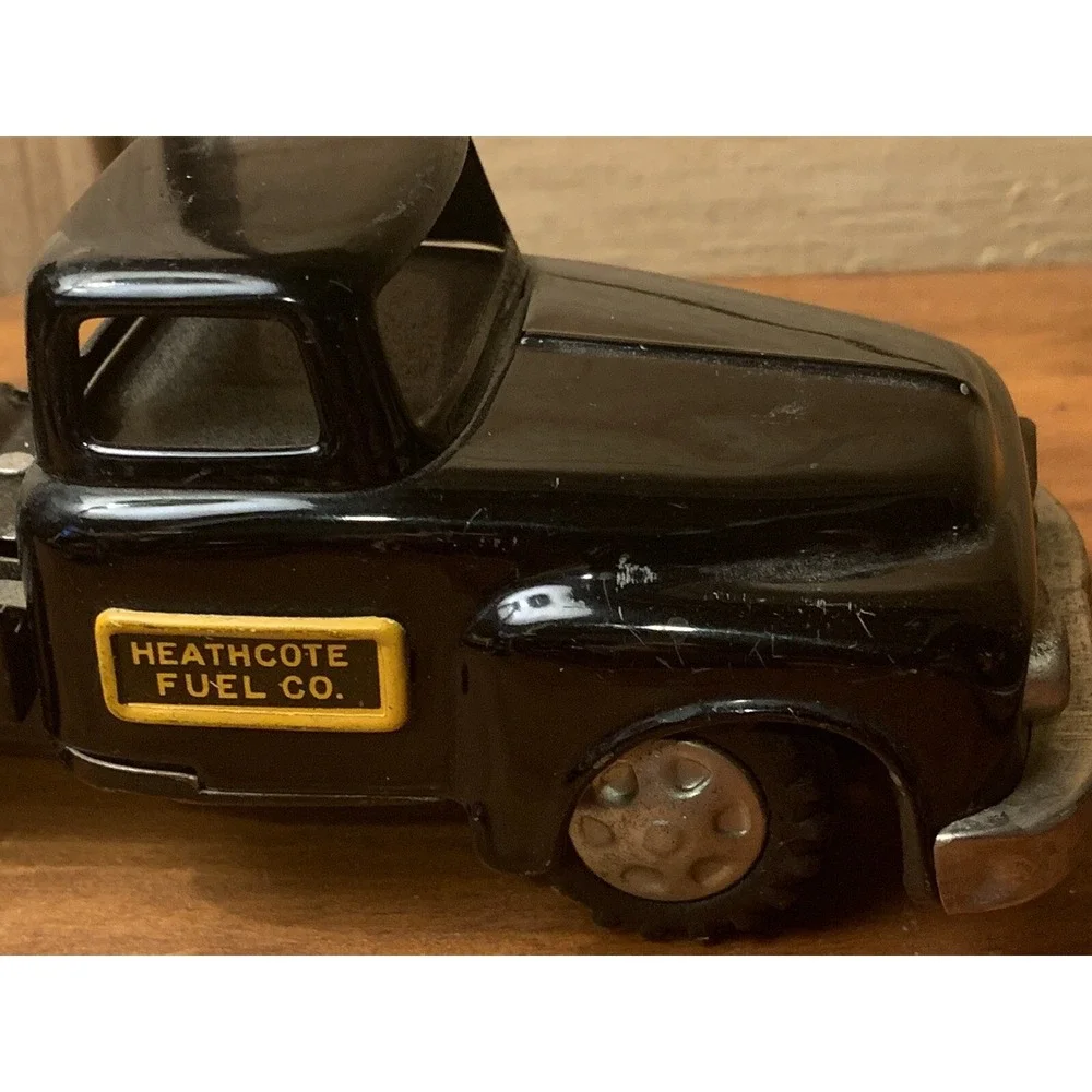 Vintage‎ Tin Toy Dump Truck Made In Japan Mar Line Toys Coal Coke Hauling READ